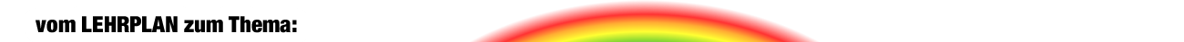 Vom Lehrplan zum Thema